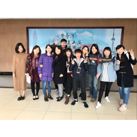 幼教系師生與上海臺商子女學校主任及老師合照